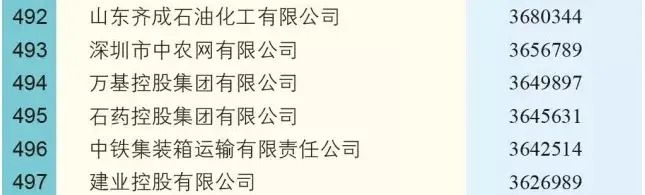 兴发娱乐集团再入“中国企业500强”